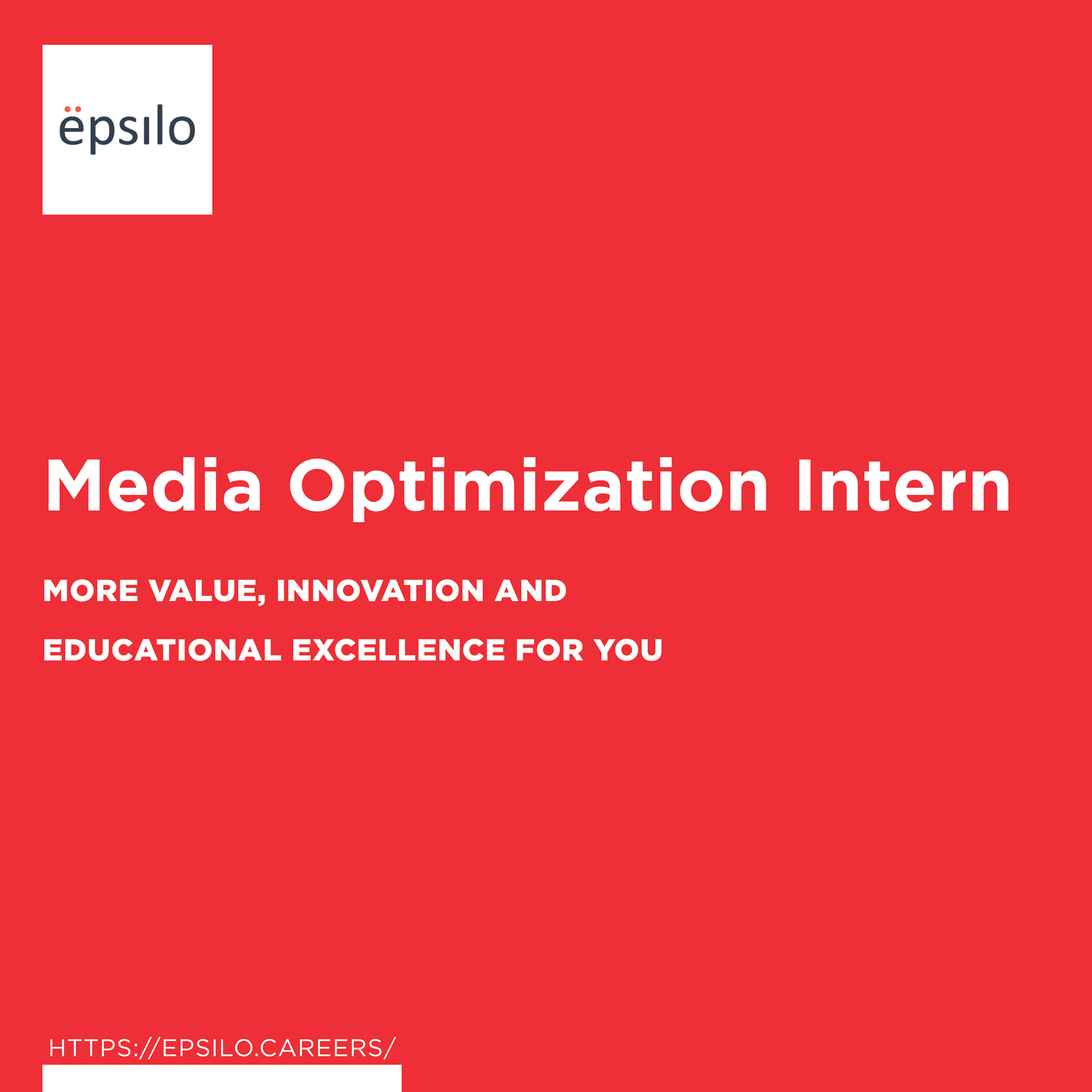 Thực tập sinh Media Optimization tại Công ty Epsilo.io