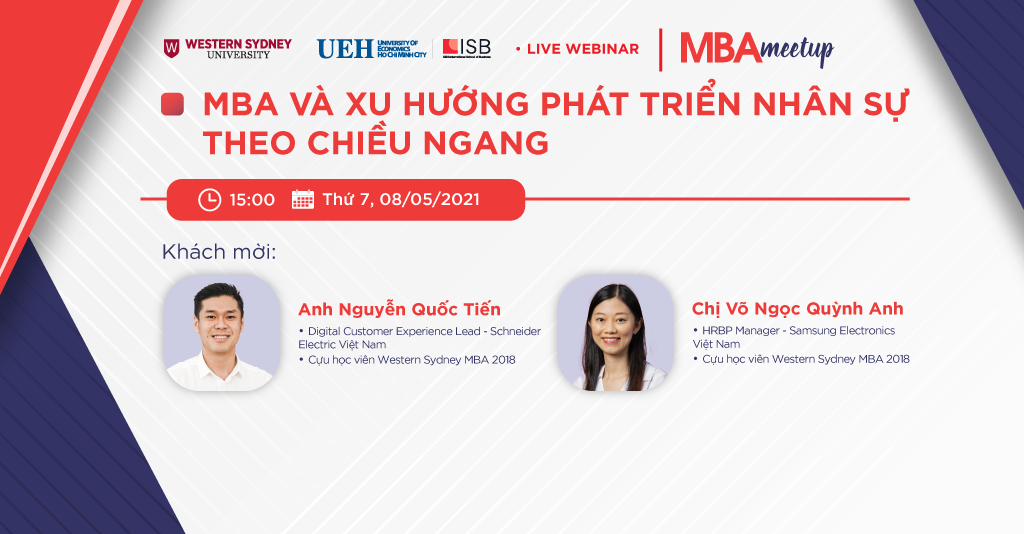 MBA Meetup: MBA và xu hướng phát triển nhân sự theo chiều ngang