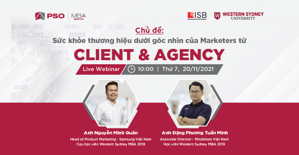 MBA Meetup: Sức khỏe thương hiệu dưới góc nhìn của Marketers từ Client & Agency