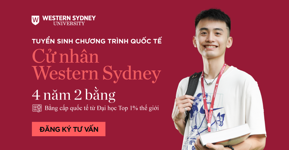 Học cử nhân trong 4 năm, lấy 2 bằng quốc tế tại Đại học Western Sydney