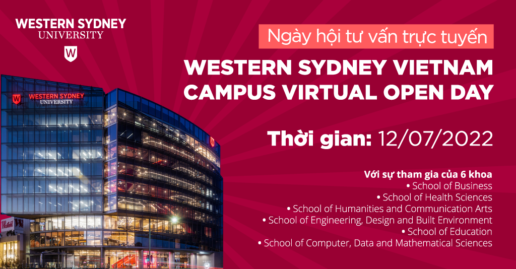 Khép lại ngày hội Western Sydney Vietnam Campus Virtual Open Day 12/07/2022