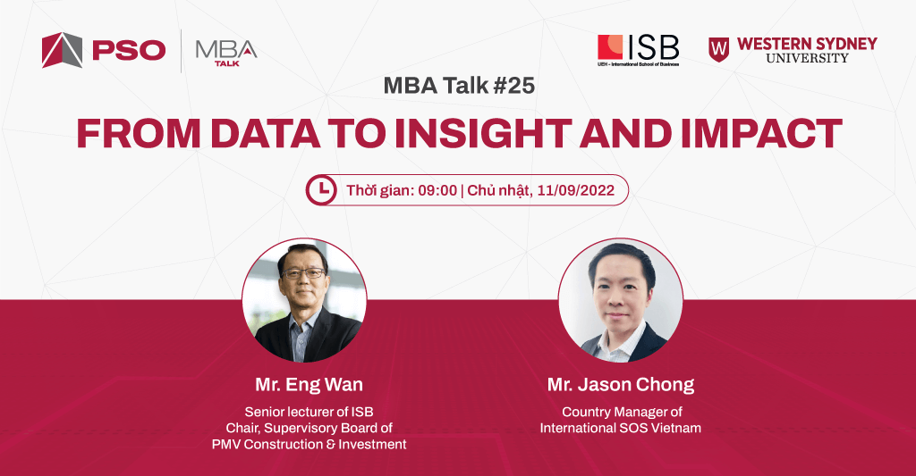 MBA Talk #25: From Data to Insight and Impact