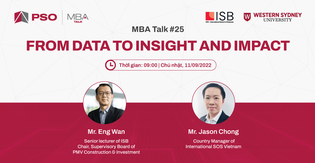 MBA Talk #25: From data to insight and impact