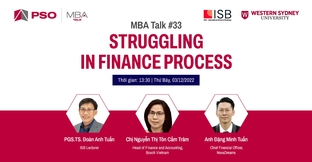 MBA Talk #33: Struggling in Finance Process