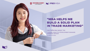 Chị Trần Mai Ngọc Thi, Channel Analytics Development Manager, Heineken Vietnam, Học viên MBA khóa 2022