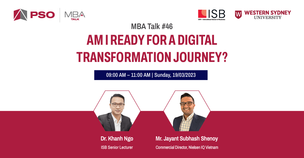 MBA Talk #46: Am I ready for a digital transformation journey?
