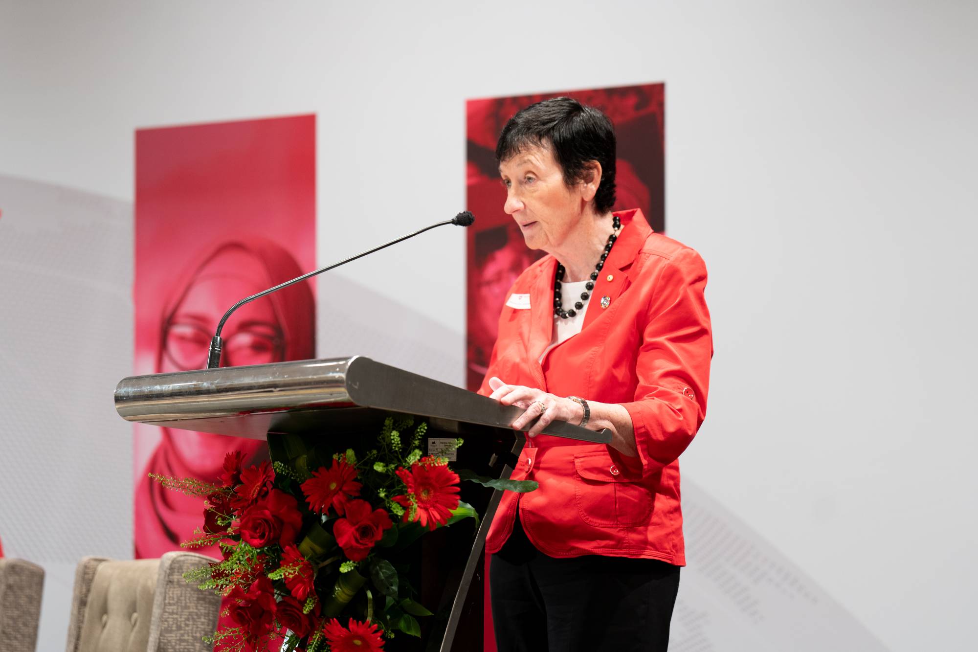 Bà Jennifer Westacott - Hiệu trưởng Đại học Western Sydney phát biểu tại sự kiện