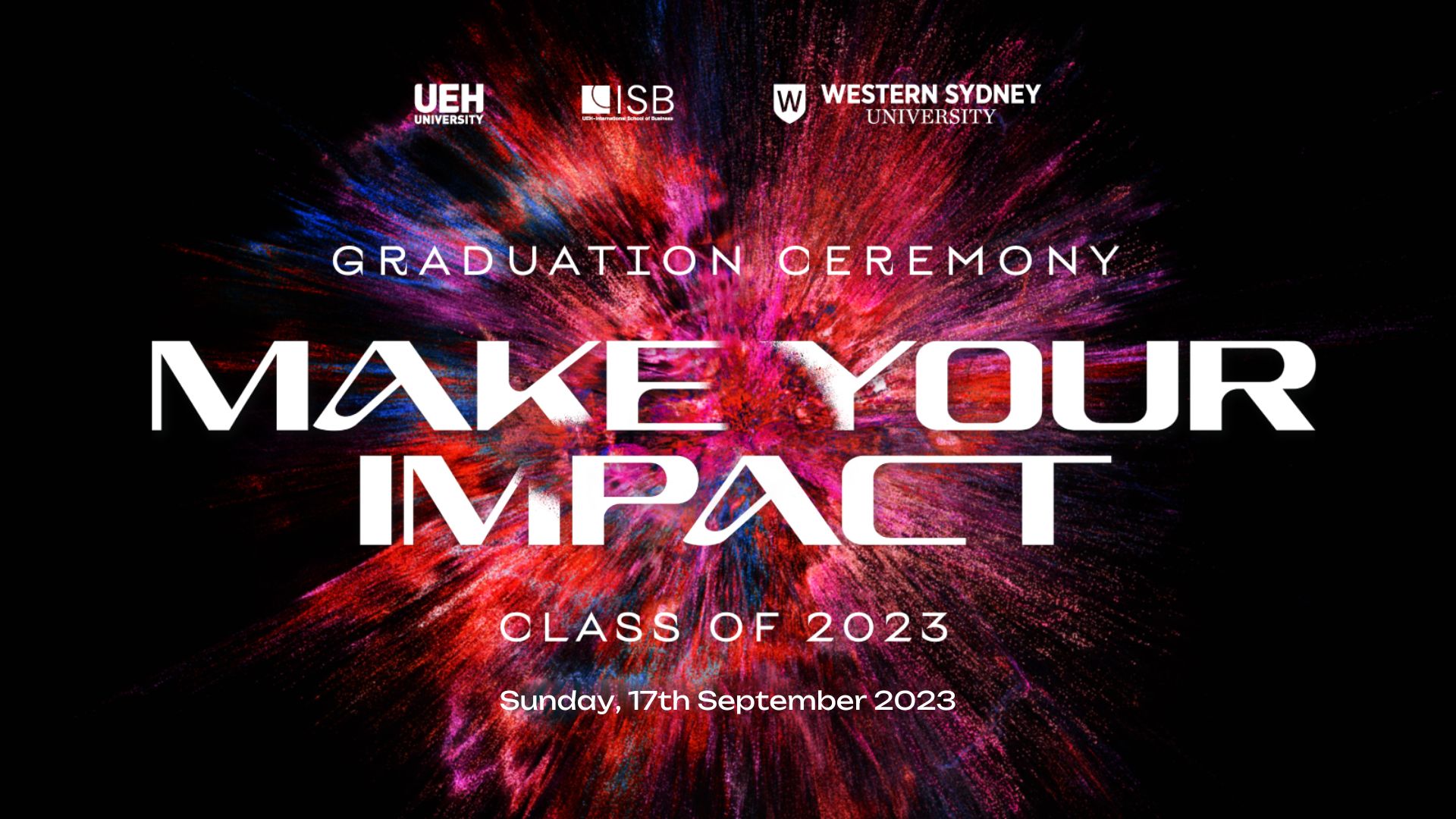 The 2023 Graduation Ceremony: Make Your Impact