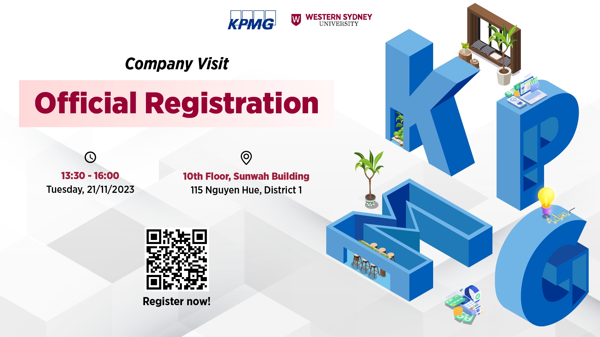 Banner Company Visit - KPMG Vietnam