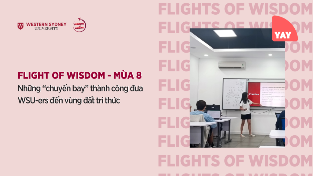 Flight of Wisdom mùa 8 - Những “chuyến bay” thành công đưa WSU-ers đến vùng đất tri thức