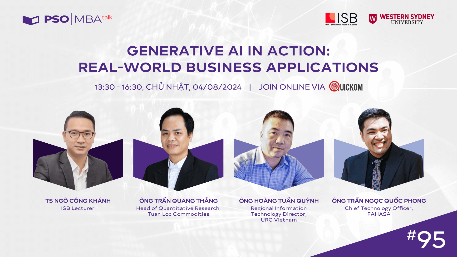 MBA Talk #95: Generative AI in Action: Real-World Business Applications