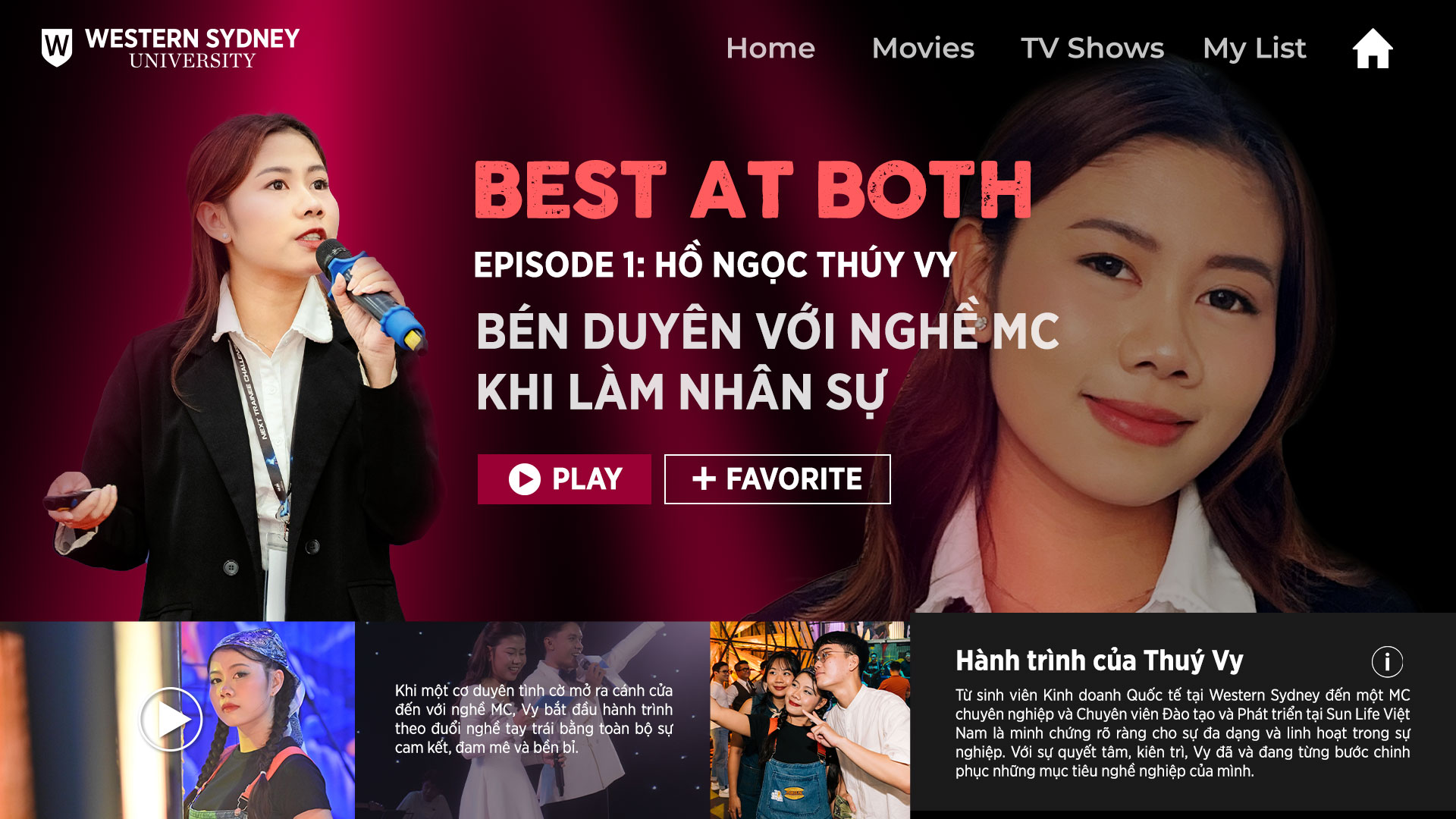 Best at Both #1: Hồ Ngọc Thuý Vy – “Bén duyên” với MC khi đang làm Nhân sự
