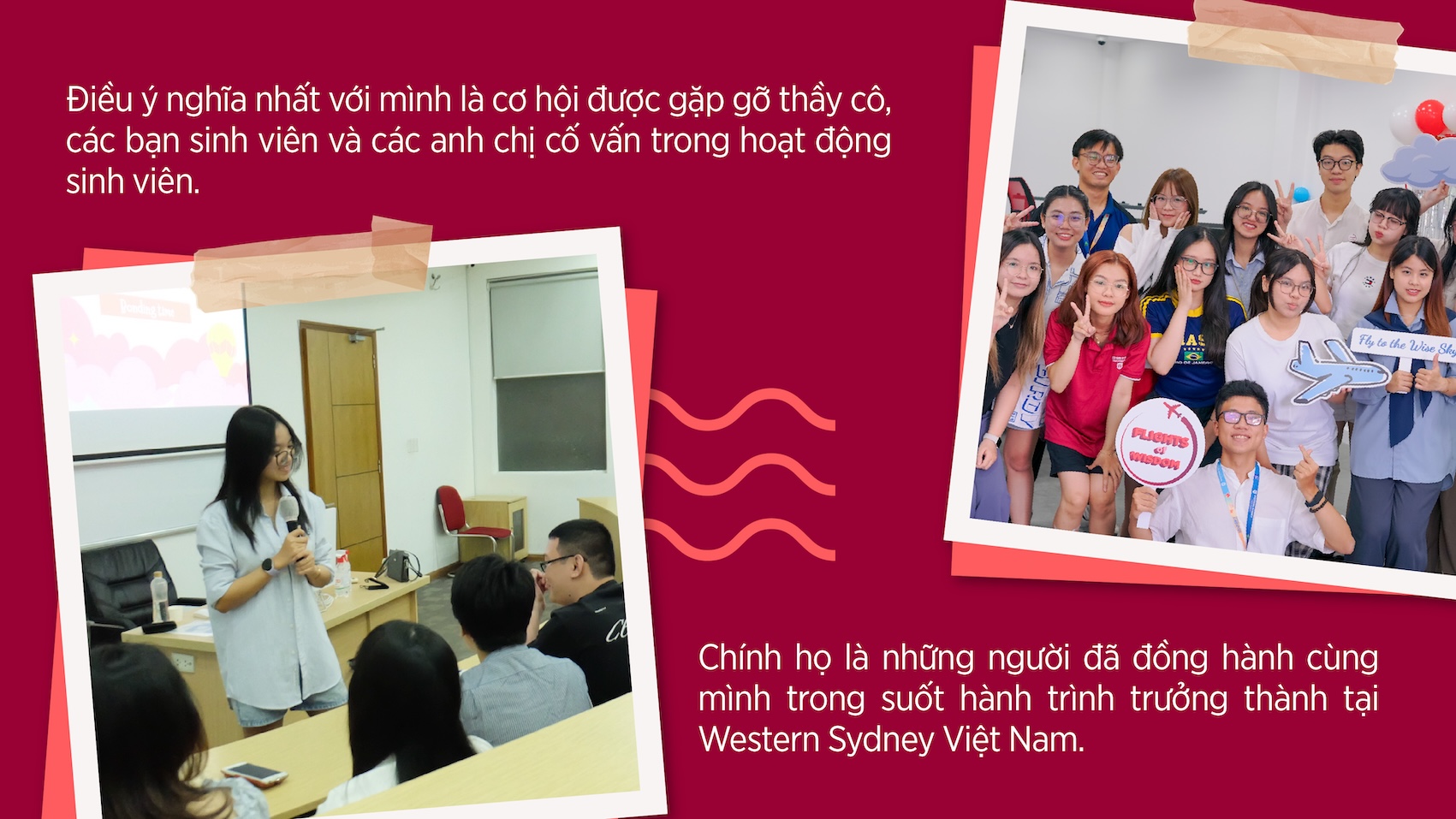 Hình ảnh hoạt động của Kim Thuỳ tại Flights of Wisdom