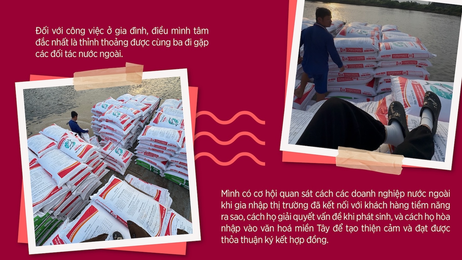 Hình ảnh mô hình nuôi cá xuất khẩu của gia đình Quách Kim Thuỳ, chia sẻ tại Best at Both