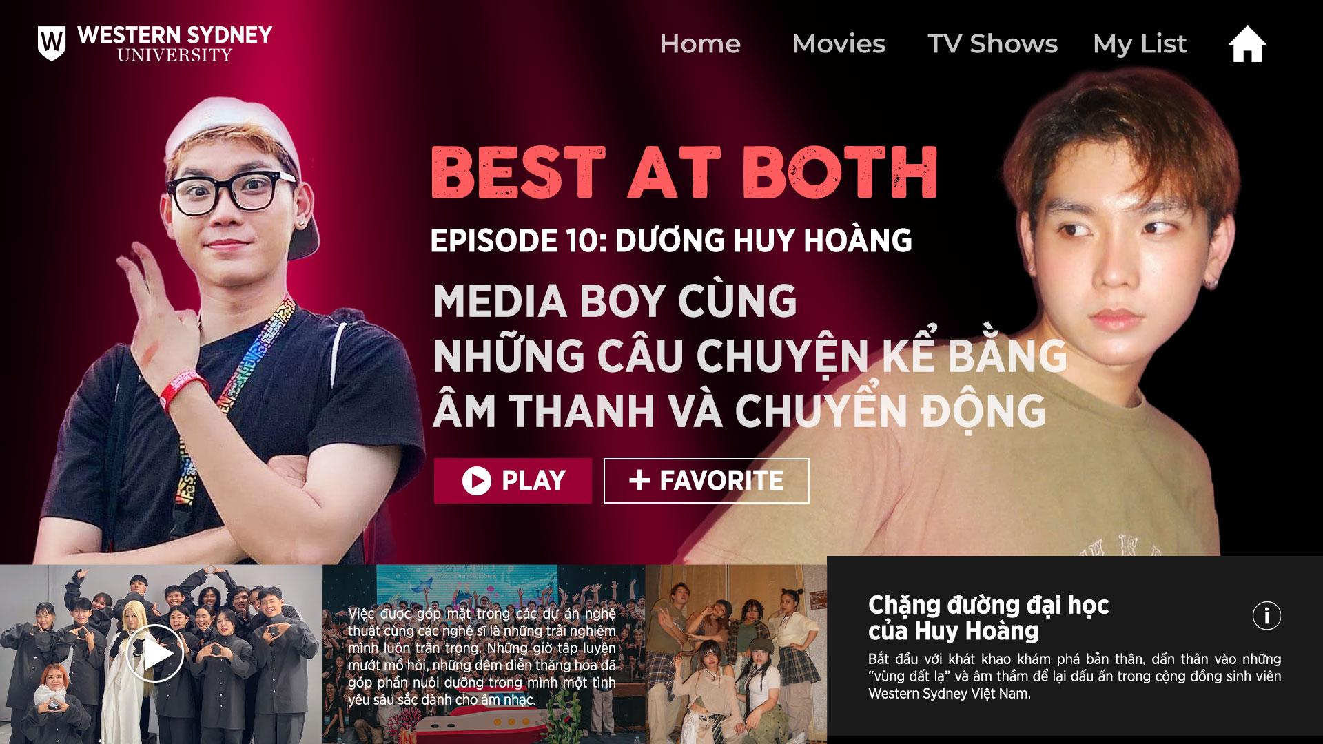 Best at Both #10: Dương Huy Hoàng – Kể chuyện bằng âm thanh và chuyển động