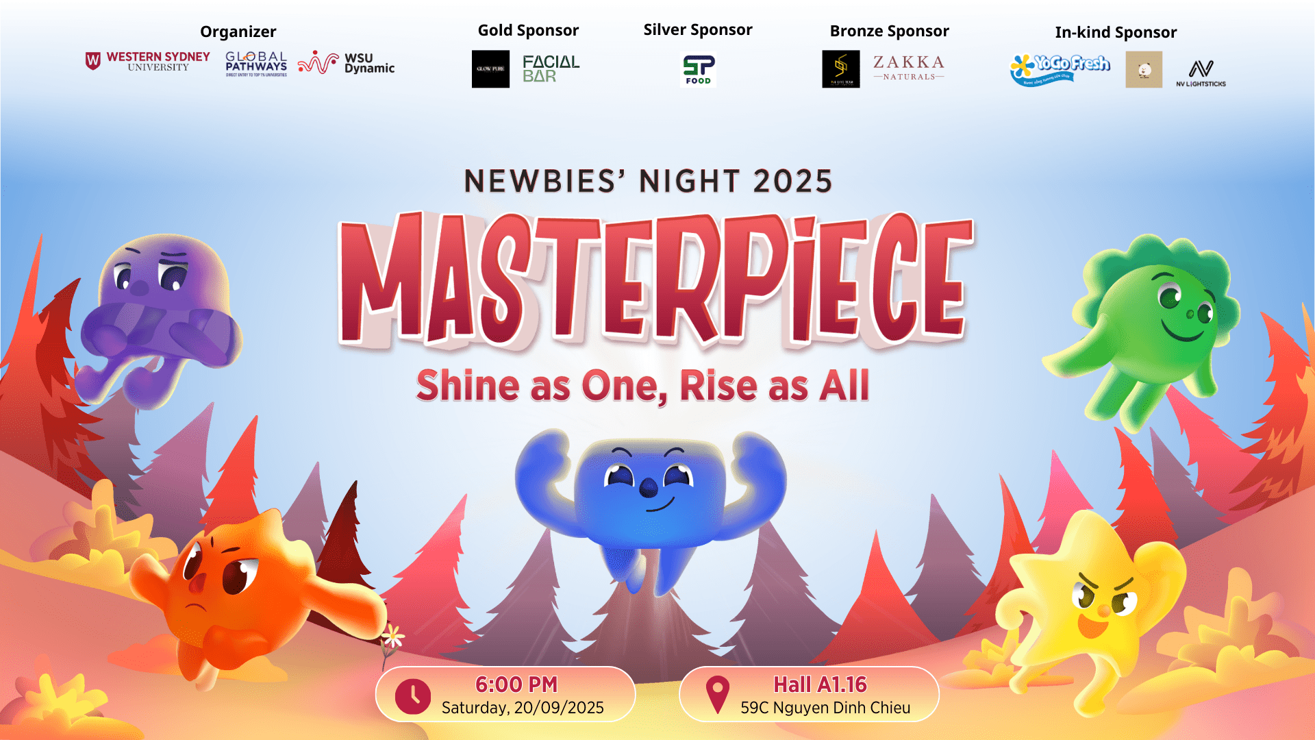 Đêm nhạc chào đón Tân sinh viên Newbies’ Night 2025: Masterpiece