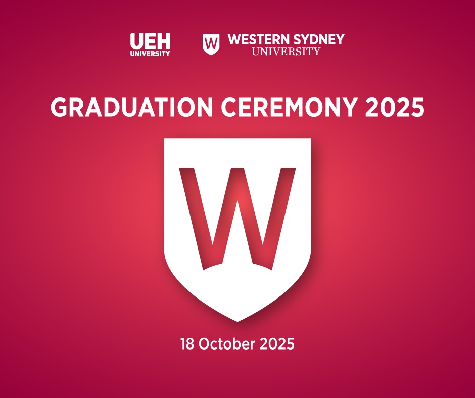 Lễ Tốt Nghiệp Đại học Western Sydney tháng 10/2025