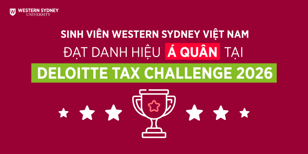 Á Quân Deloitte Tax Challenge gọi tên sinh viên Western Sydney Việt Nam