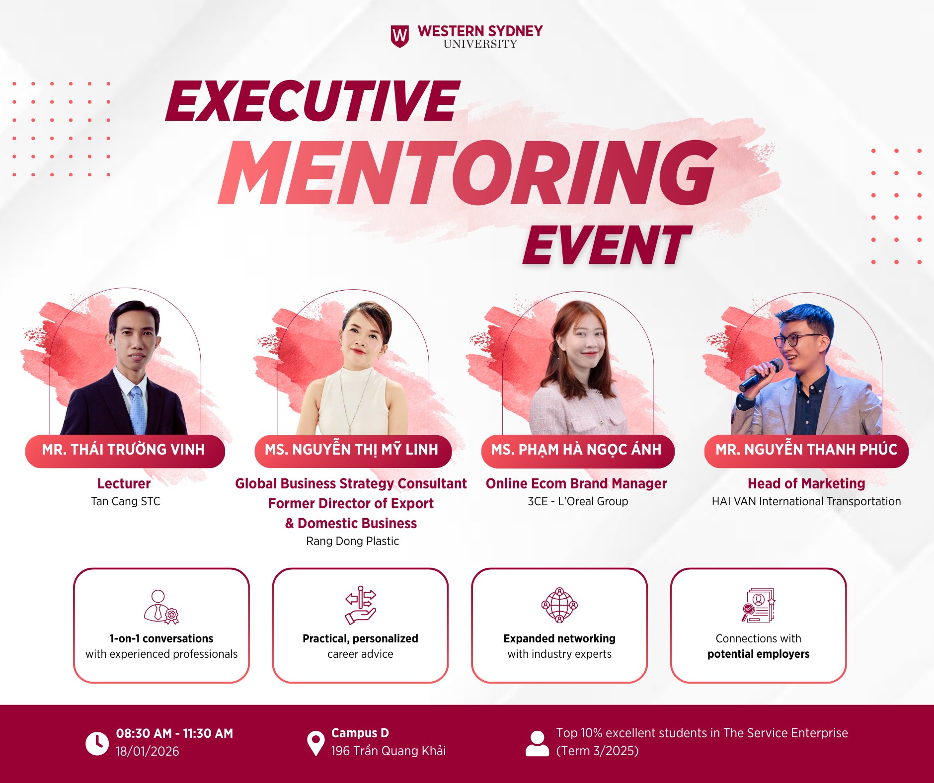 Executive Mentoring Event: Đặc Quyền Dành Cho Những Nhân Tố Xuất Sắc