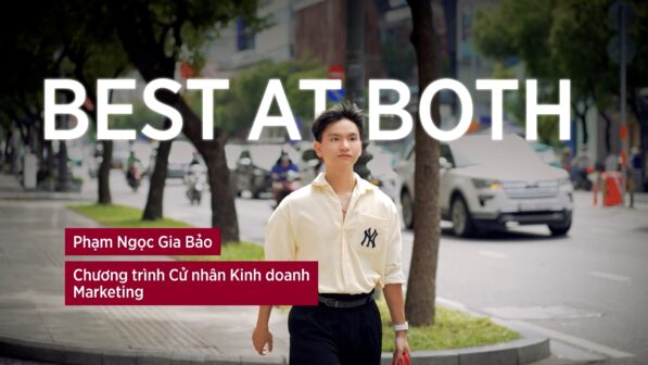 Phạm Ngọc Gia Bảo theo đuổi chương trình Cử nhân Kinh Doanh ngành Marketing & MarTech tại Western Sydney Việt Nam