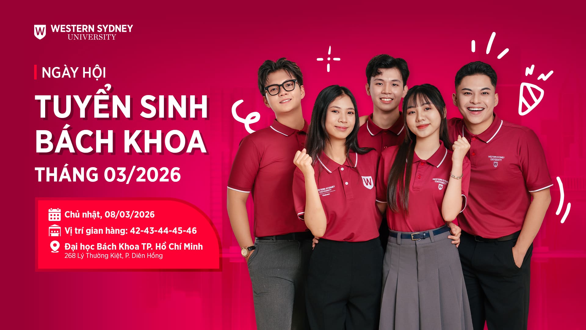 TƯ VẤN TUYỂN SINH HƯỚNG NGHIỆP CÙNG WESTERN SYDNEY VIỆT NAM TẠI NGÀY HỘI TUYỂN SINH BÁCH KHOA