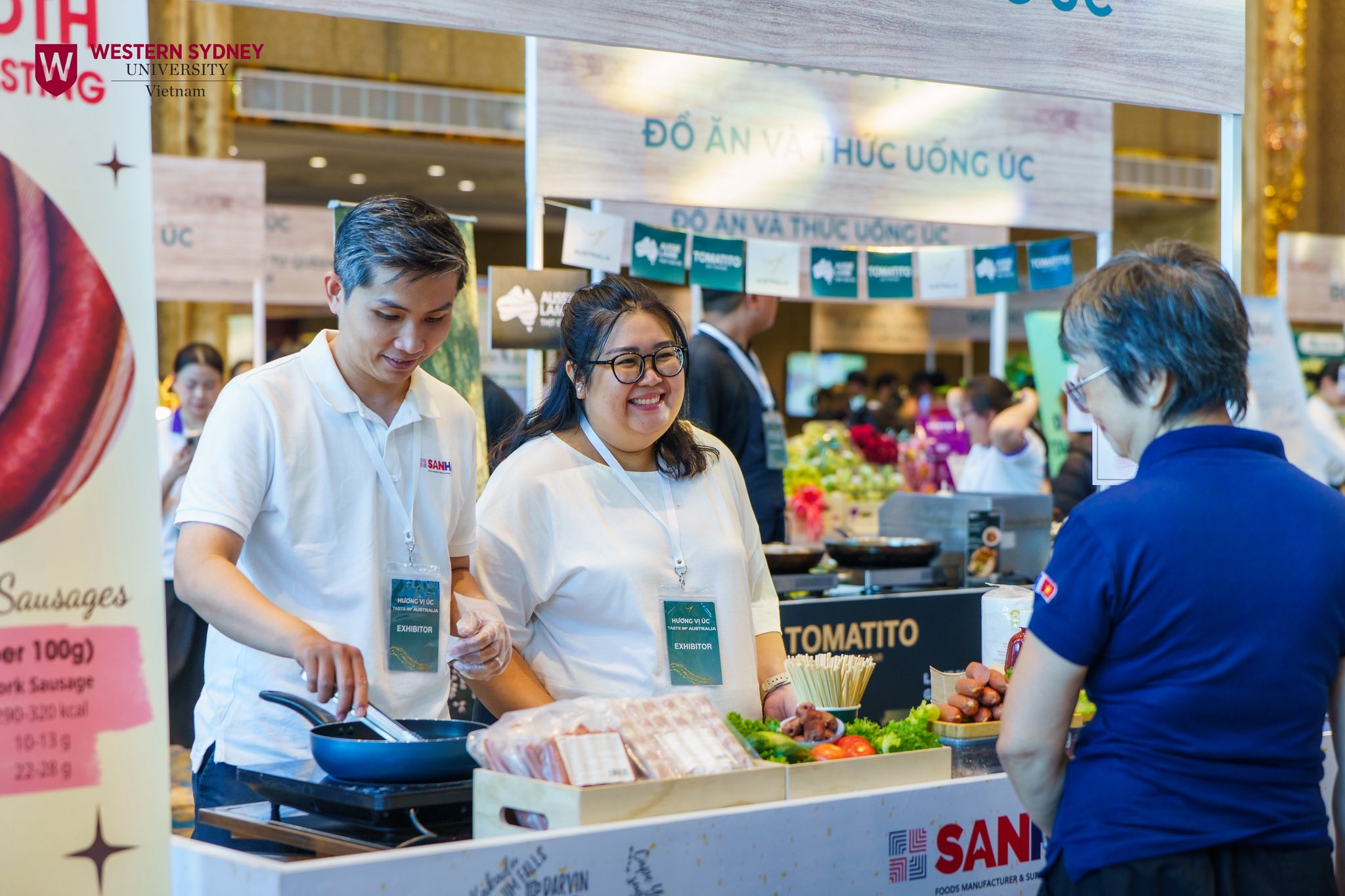 Khu vực triễn lãm đặc sản Úc