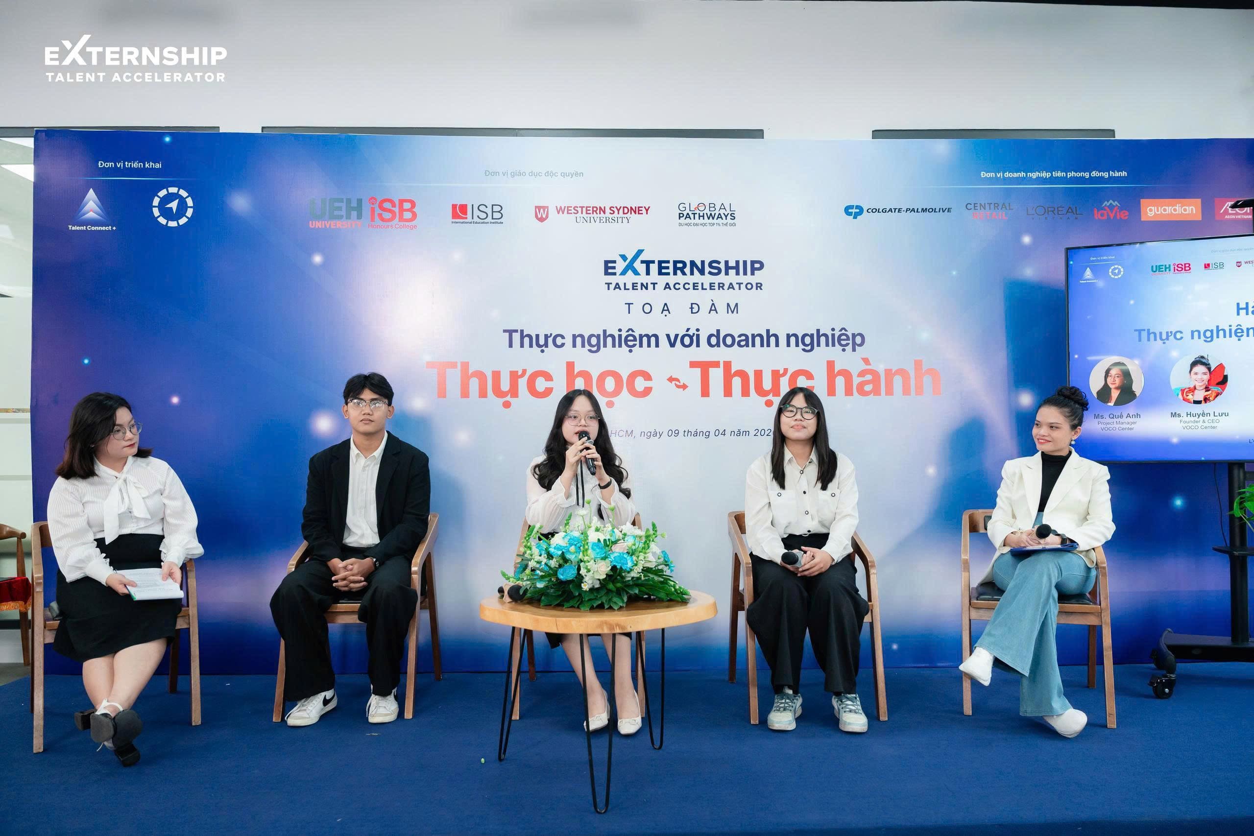 Các bạn sinh viên Western Sydney Việt Nam chia sẻ trải nghiệm thực tế của mình sau hành trình Externship Quý 1/2026.