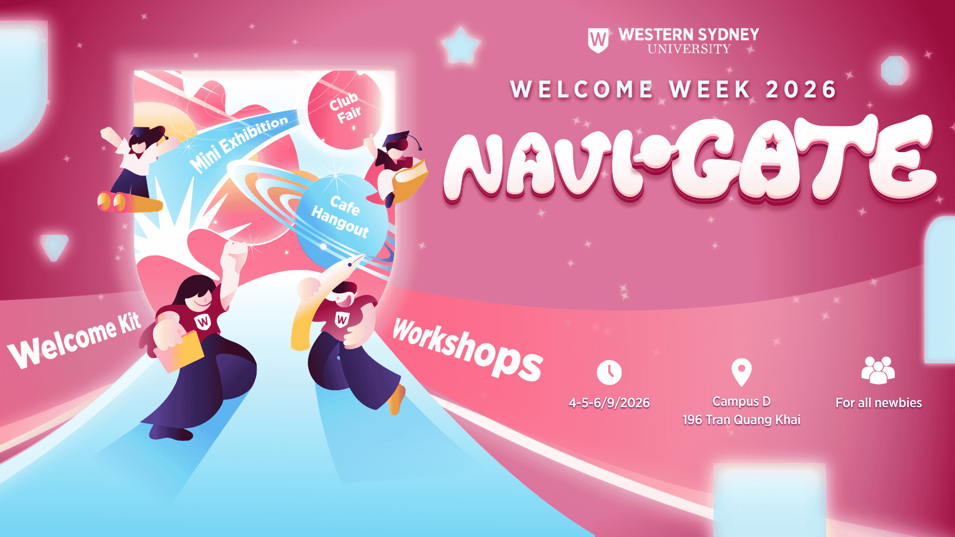 Tuần lễ chào đón tân sinh viên WSU Welcome Week 2026: NAVI-GATE